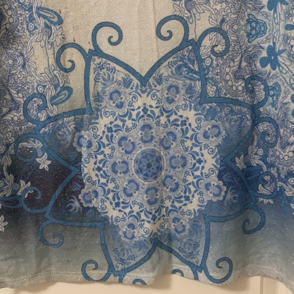 Ribbed flowy t-shirt - Picture 7 of 7